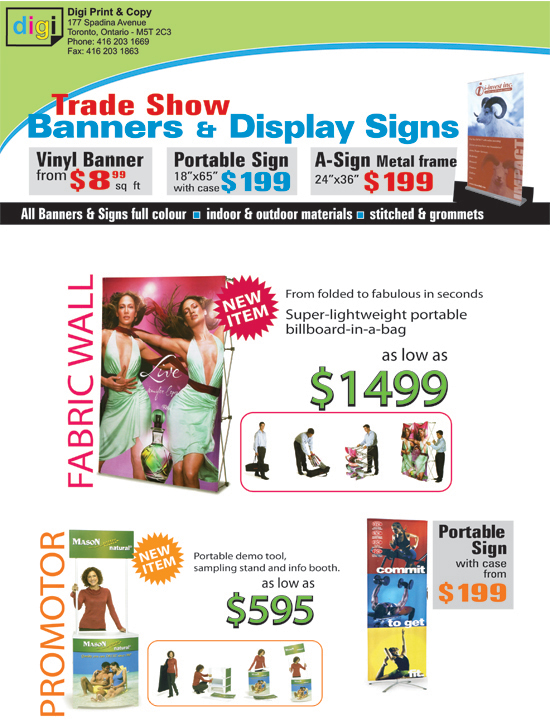Trade Show Materials